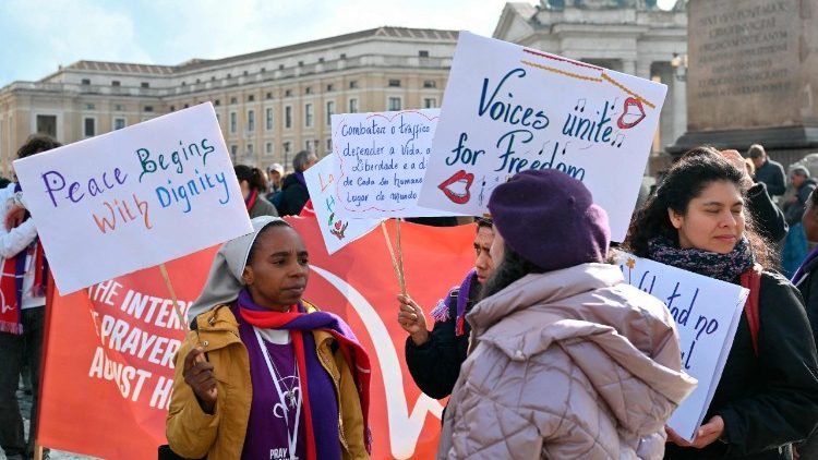 Blick auf den Petersplatz an diesem Sonntag
