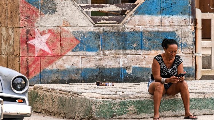 Une femme à La Havane, Cuba, le 23 février 2023.
