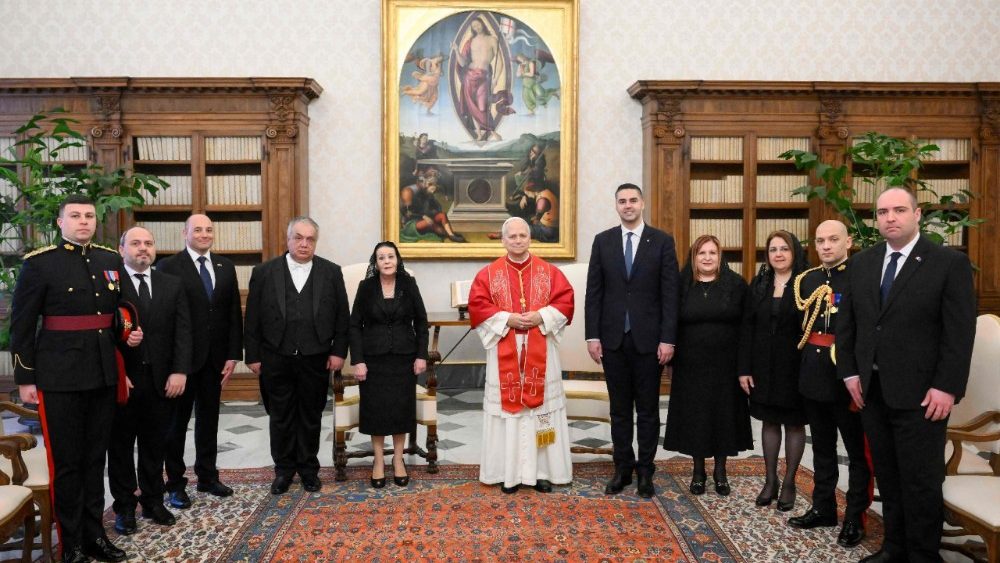 Візіт прэзідэнта Мальты ў Ватыкан