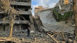 Beirut, l'esito di un attacco israeliano sulla capitale libanese