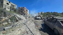 Ruševine u jednom selu na jugu Libanona