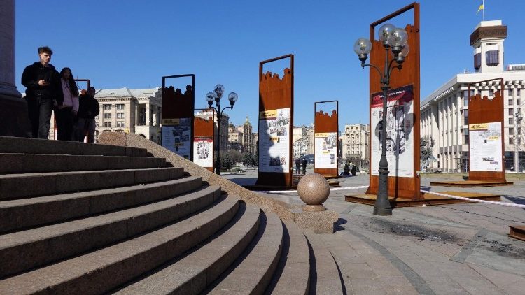 Unabhängigkeitsplatz in Kyiv