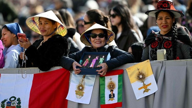 Пілігрымы на агульнай аўдыенцыі