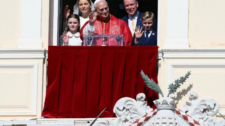 Papa Leon al XIV-lea în Principatul Monaco (Palatul Princiar, sâmbătă, 28 martie 2026)