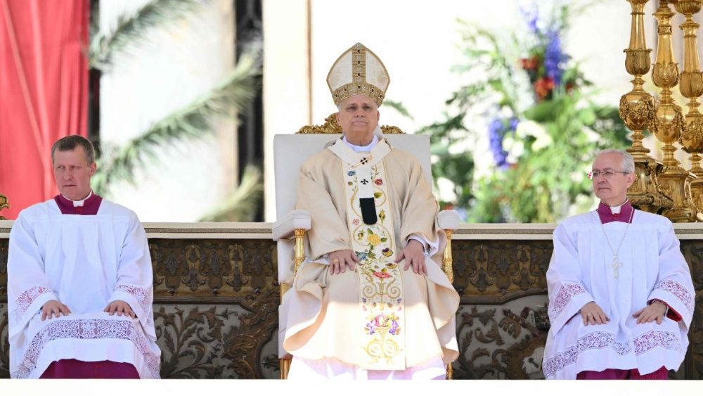 Святая Імша Уваскрасення Пана на Плошчы святога Пятра ў Ватыкане