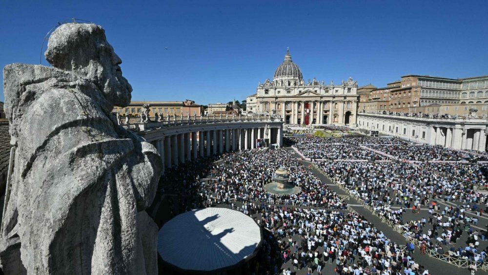 Святая Імша Уваскрасення Пана на Плошчы святога Пятра ў Ватыкане