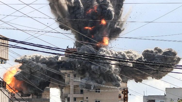 Israel bombar hur i södra Libanon 
