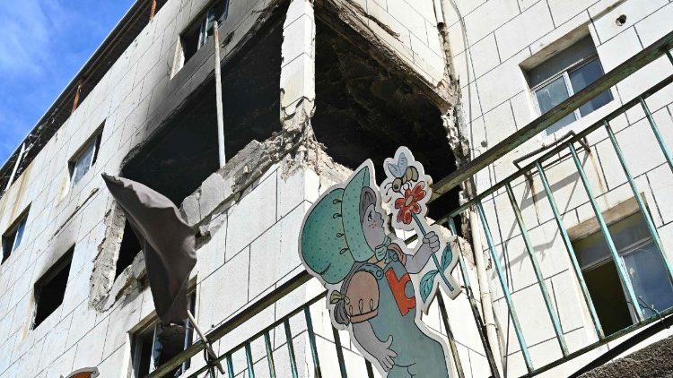 The aftermath of an Israeli airstrike that hit Beirut on April 8