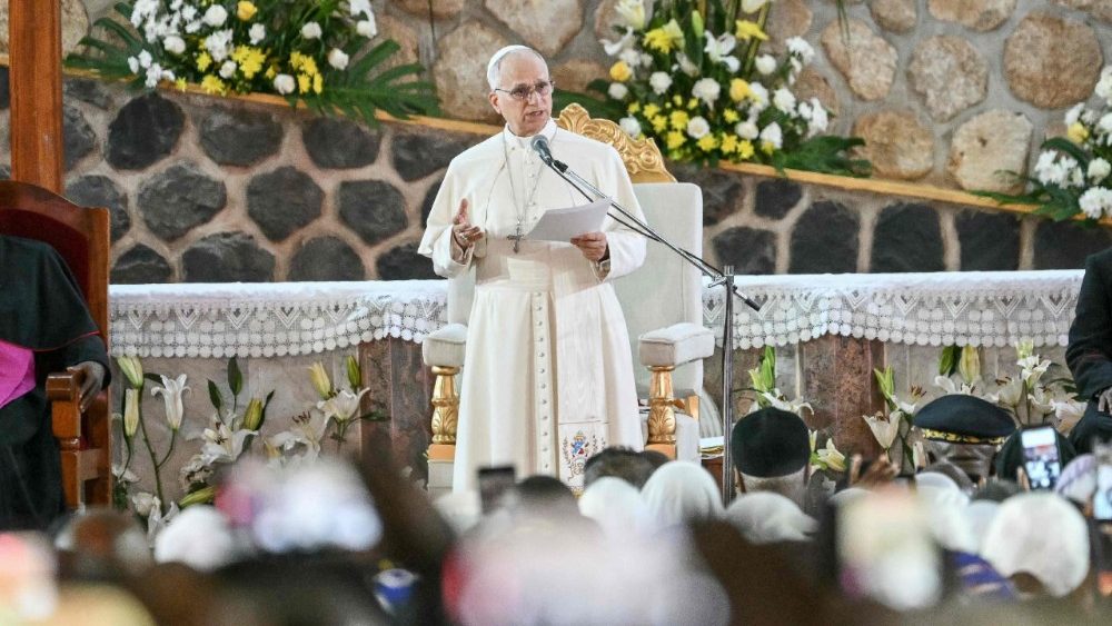 Сустрэча ў абарону міру ў Бамендзе (Камерун)