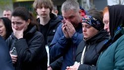 El dolor de la población ucraniana tras un ataque ruso