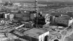 La centrale nucleare di Chernobyl subito dopo il disastro