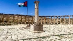 Römische Ruine in Jordanien