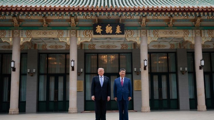 Il presidente Trump ha lasciato venerdì mattina la capitale cinese, Pechino