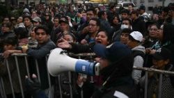 Manifestation contre la pénurie de poulets le 3 juin à La Paz