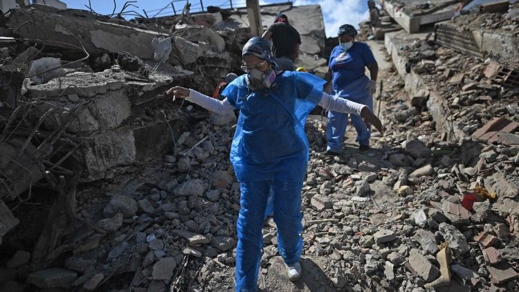 Nach dem Erdbeben in Venezuela