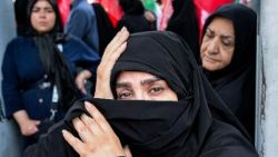 Prozession anlässlich der Beisetzung des Obersten Führers Ali Khamenei am Montag, dem 6. Juli 2026, in Teheran