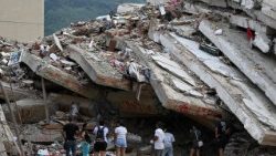 File photo of the aftermath of Venezuela's earthquakes