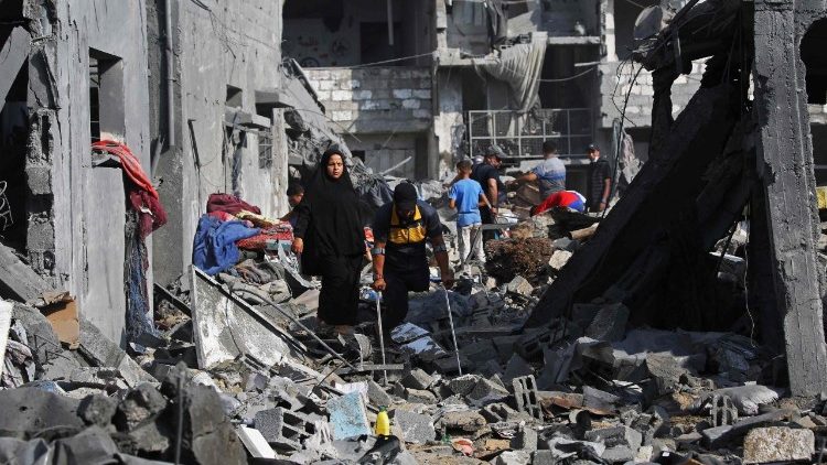 Der Alltag in den Trümmern von Bureij im Gazastreifen