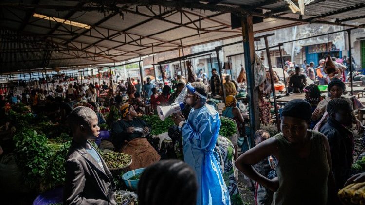 Ekela ya bokébisi bato liboso ya Ebola epai ya bato ya mombongo ya Goma na 29 ya sanza ya mitano 2026