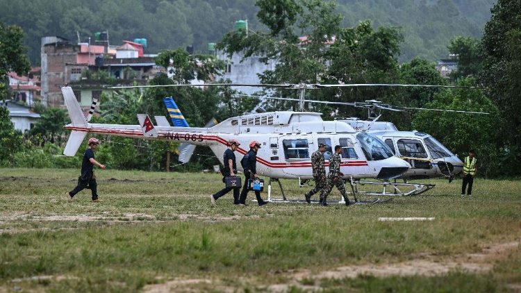 Le operazioni di soccorso