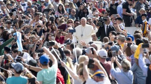 Audiencia General del 25 de abril de 2018