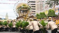 Das traditionelle Sinulog-Fest in Cebu auf den Philippinen