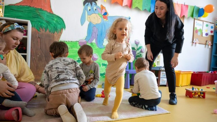 Ein Kindergarten im polnischen Lodz