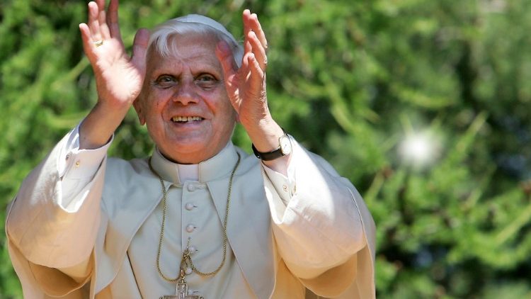 Der damalige Papst Benedikt XVI.