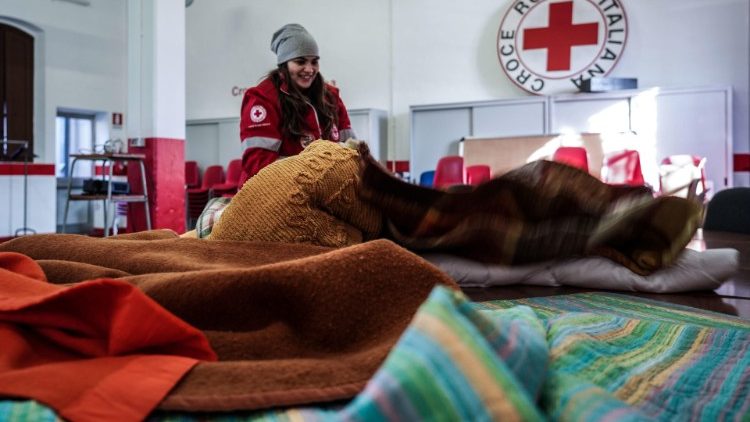 I centri di accoglienza della Croce Rossa