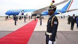 Papa Francesco � arrivato a Kinshasa