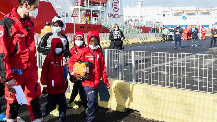 Ankunft in Civitavecchia