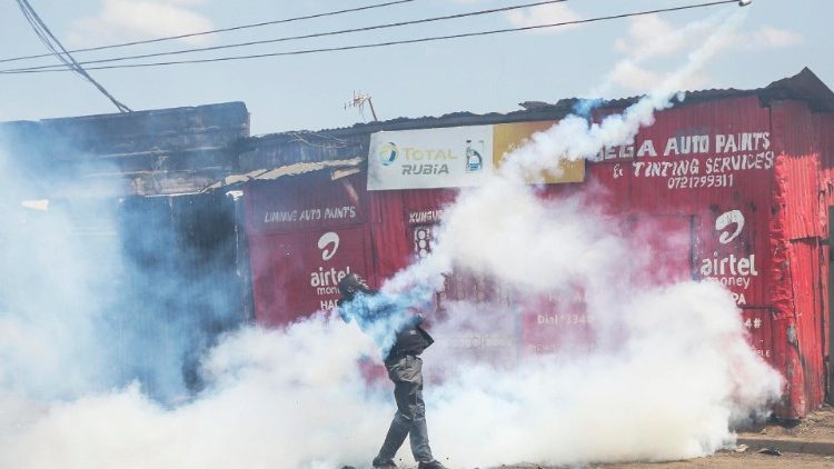 Protestas en Kenia