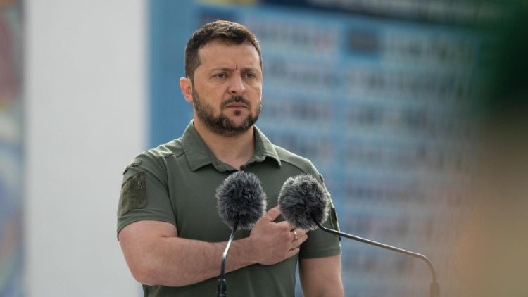 El Presidente ucraniano, Volodymir Zelensky