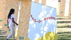 लिस्बन के वाक्सो दे गामा उद्यान में पापस्वीकार संस्कार का प्रतिपादन, 04.08.2023