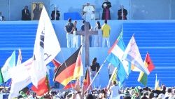 सन्त पापा फ्राँसिस लिस्बन में युवाओं के संग, 04.08.2023