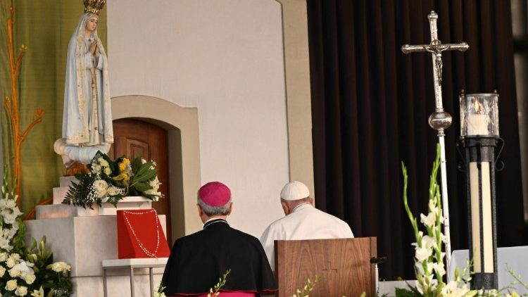 كلمات البابا في عظة المونسينيور ماريني: "مع العذراء لا تُوجد حسابات"