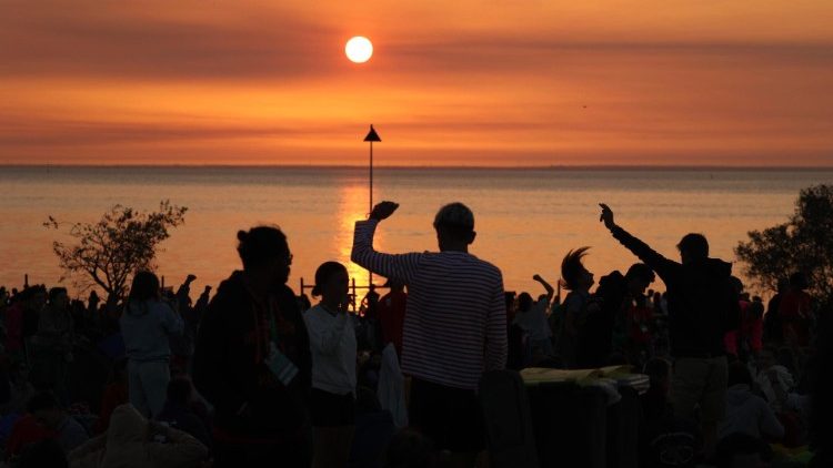 Giovani in Portogallo in occasione della Giornata Mondiale della Gioventù dell'estate 2023