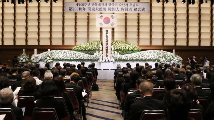 Memorial recorda vítimas coreanas do massacre de Kanto em 1923 