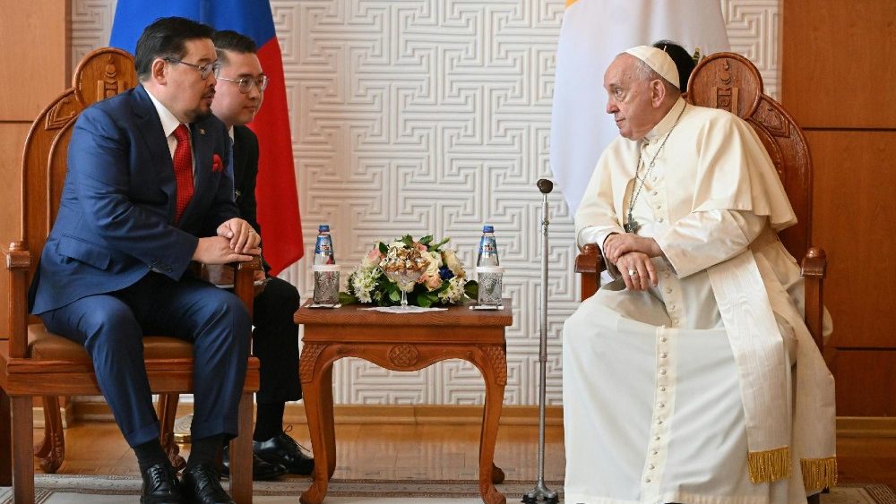 Il Papa in Mongolia