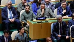 El Presidente ucraniano Zelensky en Asamblea General de la ONU