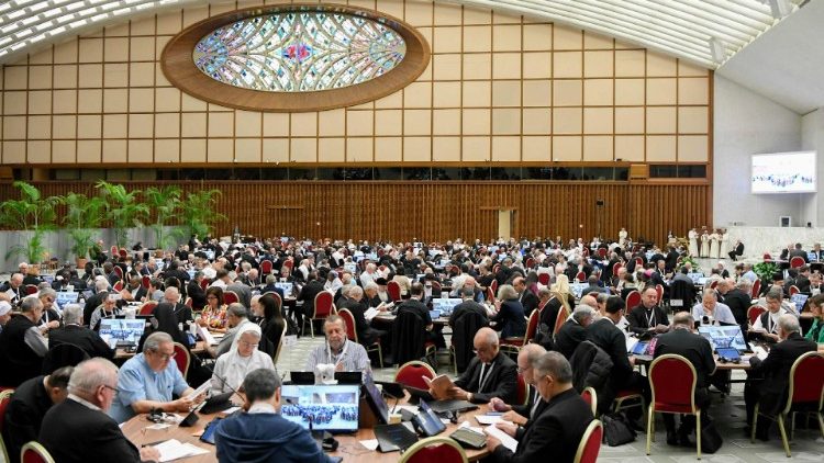 Beim ersten Treffen der Weltbischofssynode zur Synodalität im Vatikan im Herbst 2023