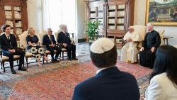 Audiencja dla Światowego Kongresu Żydów