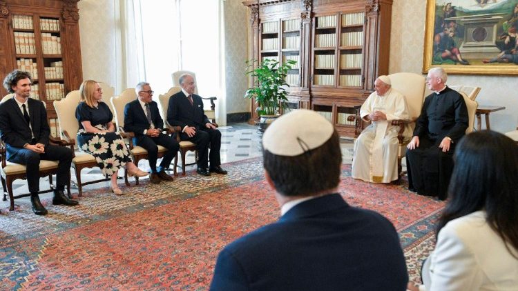 Audiencja dla Światowego Kongresu Żydów