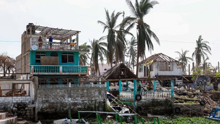 Hurrikan Otis traf am 25. Oktober mit Windgeschwindigkeiten von bis zu 165 mph auf die Pazifikküste Mexikos.