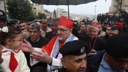 Ingres łacińskiego patriarchy, któremu towarzyszył wysłannik papieski