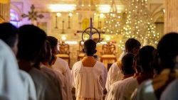 இலங்கையின் கோவில் ஒன்றில்