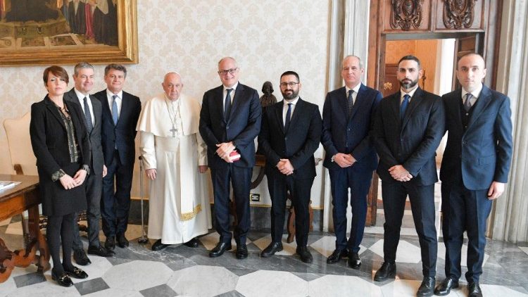 L'udienza del Papa al sindaco Gualtieri