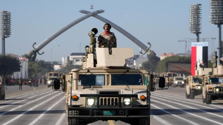 L'Iraq di oggi celebra l'anniversario dell'esercito a Baghdad