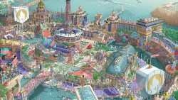 Grafika na Olimpiadę w Paryżu