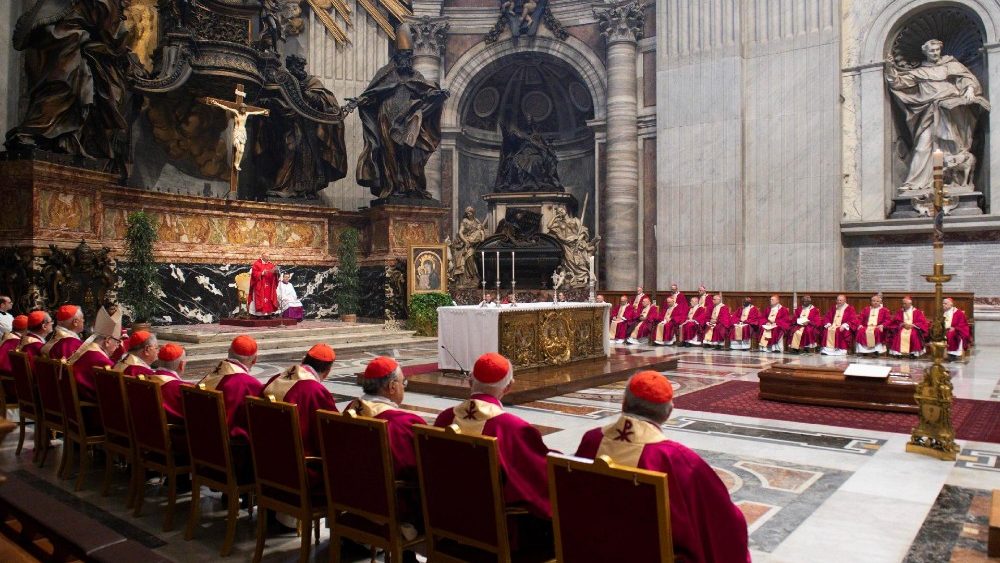 Requiem für Kardinal Paul Josef Cordes im Petersdom am  18.3.2024